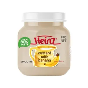 Custard Vani Cho Bé, Vanilla Custard, 6+ Tháng (110g) - HEINZ